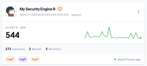 CrowdSec Security Engines Basic Card